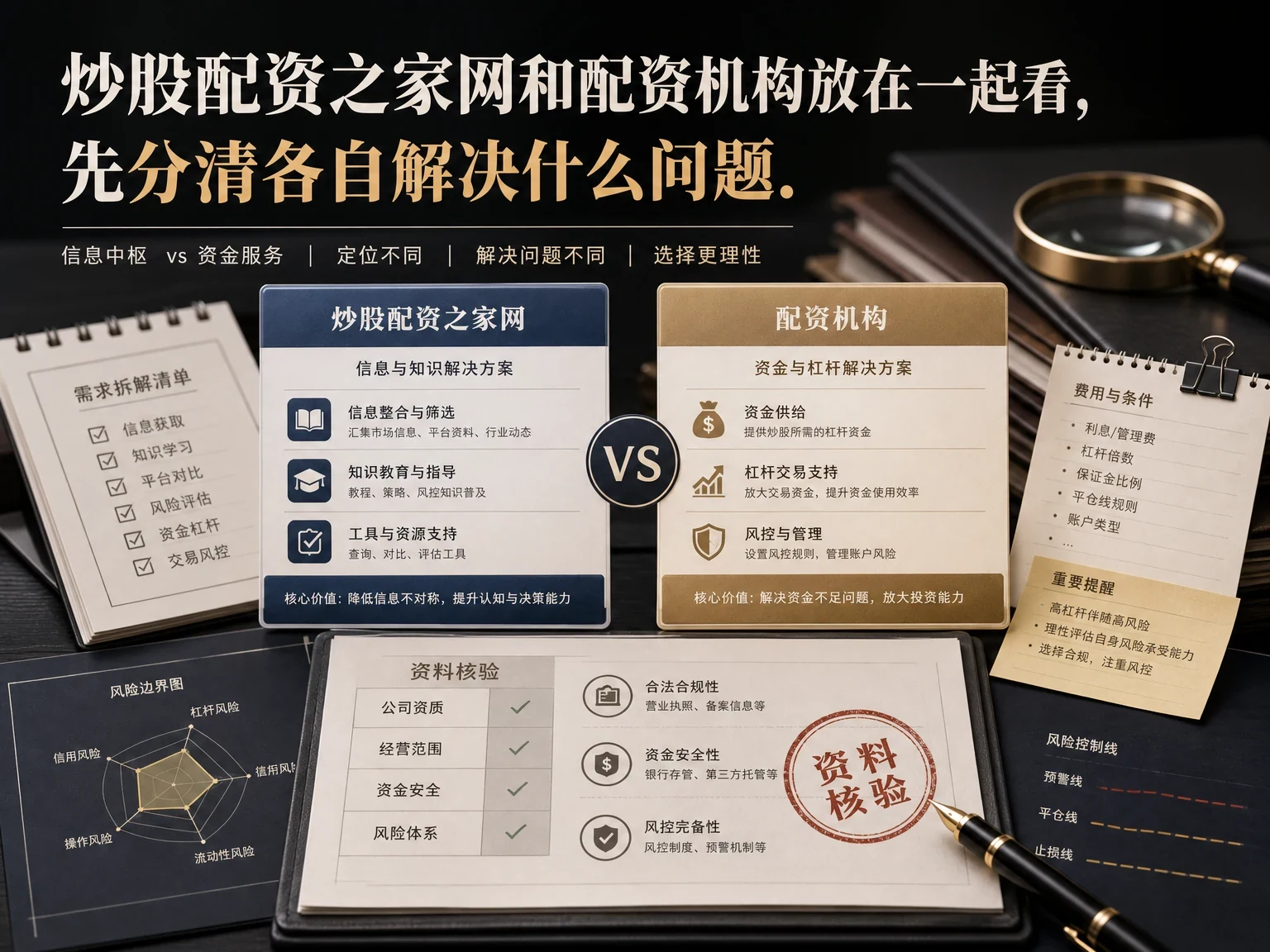 炒股配资之家网和配资机构放在一起看,先分清各自解决什么问题 插图